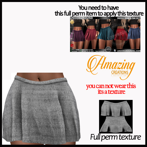 AmAzINg CrEaTiOnS Full Perm Texture- MERCEDES SKIRT-27