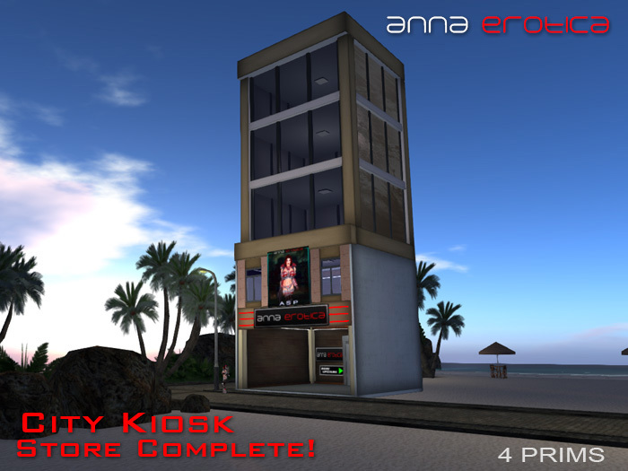 Anna Erotica - City Kiosk Store Complete! (box)