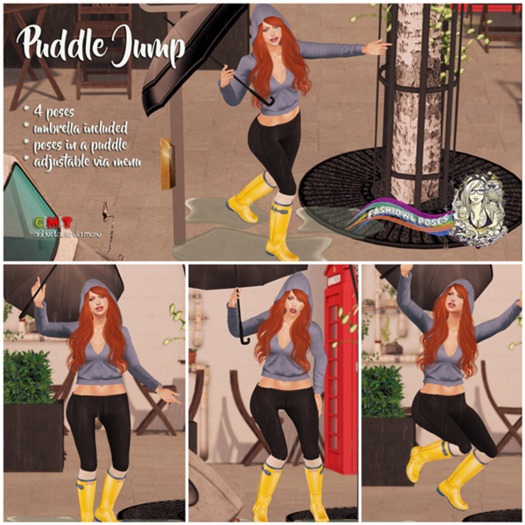 = Fashiowl Poses = Puddle Jump // WEAR