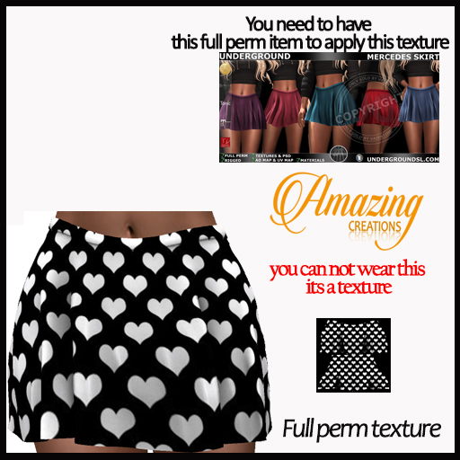AmAzINg CrEaTiOnS Full Perm Texture- MERCEDES SKIRT-34