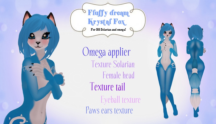 *Fluffy Dream* Solarian Krystal Fox OMEGA Ready! [UPDATED]