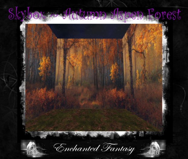 Skybox ~ Autumn Aspen Forest (Mesh)