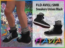 FLD AVI(L) SMB Sneakers Unisex (Black)