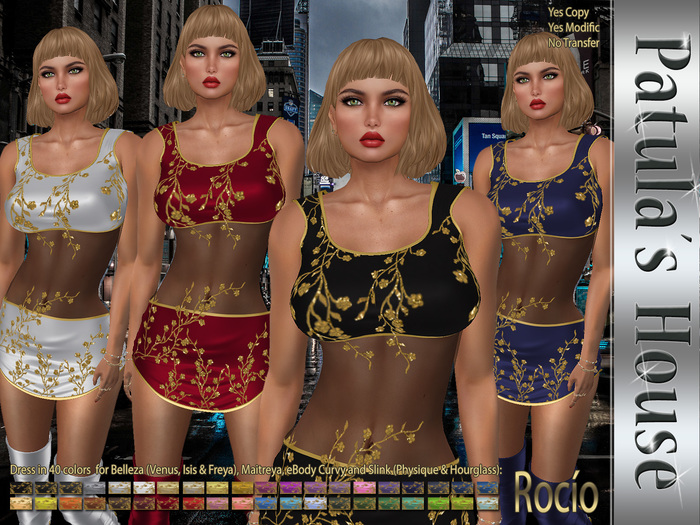 * (PH) Rocio Elegant Dress (40 colors).