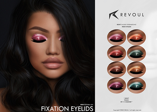 Lefort by Revoul - Glossy Mesh Lids Fatpack 