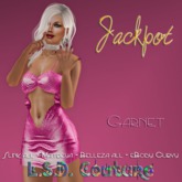 ::L.S.D.::  Jackpot Dress Garnet ~  BOXED Add to unpack