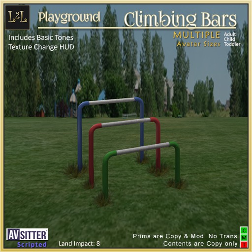 L2L Playground Set - Climbing Bars