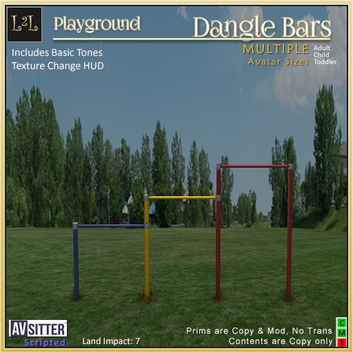 L2L Playground Set - Dangle Bars
