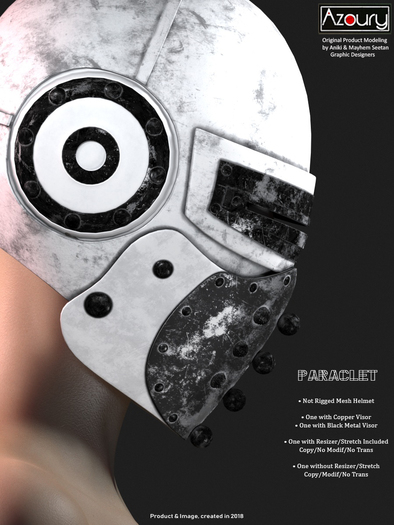 AZOURY - Paraclet Helmet [White]