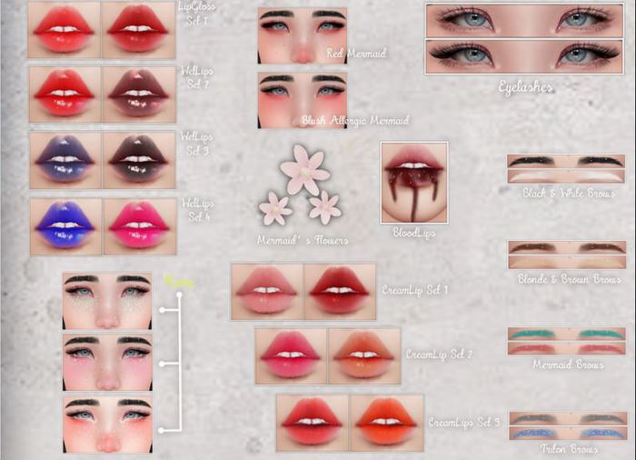 Wednesday[+] ~ CreampLip ~ Set 3 COMMON