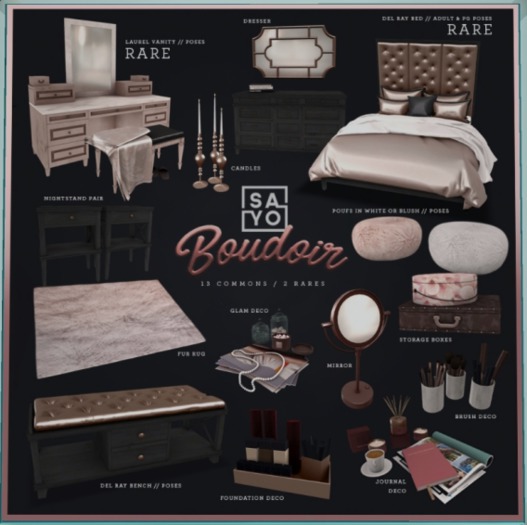 SAYO - Boudoir Gacha - Storage Boxes / COMMON