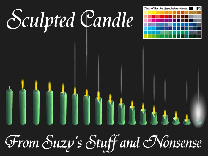 Sculpted Candle
