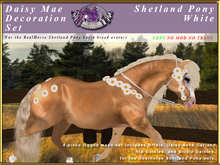 *E* Rigged Daisy Mae Set  [BOXED] RH Shetland White