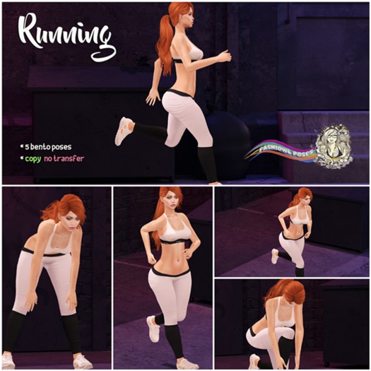 Fashiowl Poses - Running // BOX