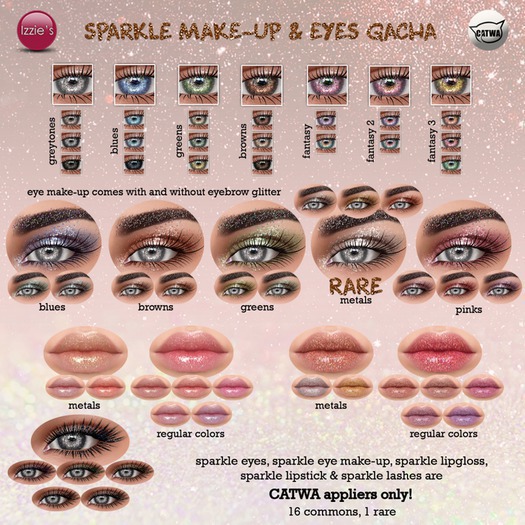 Izzie's - Catwa Sparkle Eyes (fantasy 3)