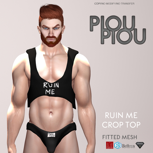 [PiouPiou] RUIN ME CROP TOP