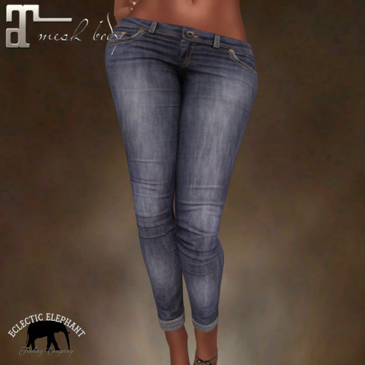SM Skinny Jeans Denim - Maitreya Blue