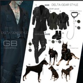 12.::GB::GEAR Boots / Gray Belleza