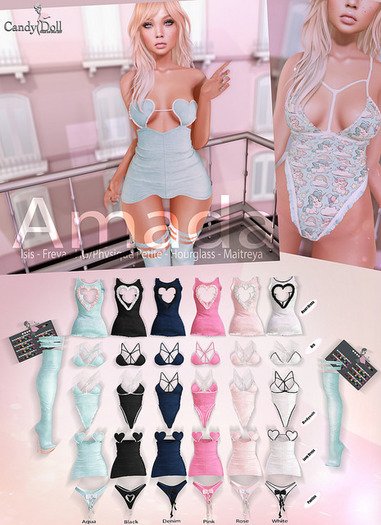 _CandyDoll_ Amada Socks - Hourglass - RARE