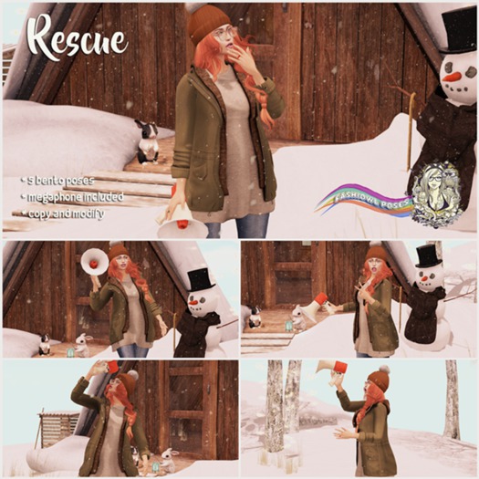 Fashiowl Poses - Rescue // BOX