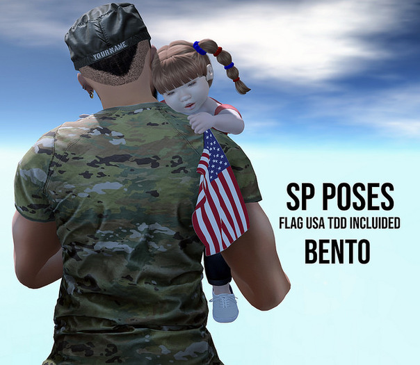 SP Bento pose Hard to say bye to a soldier