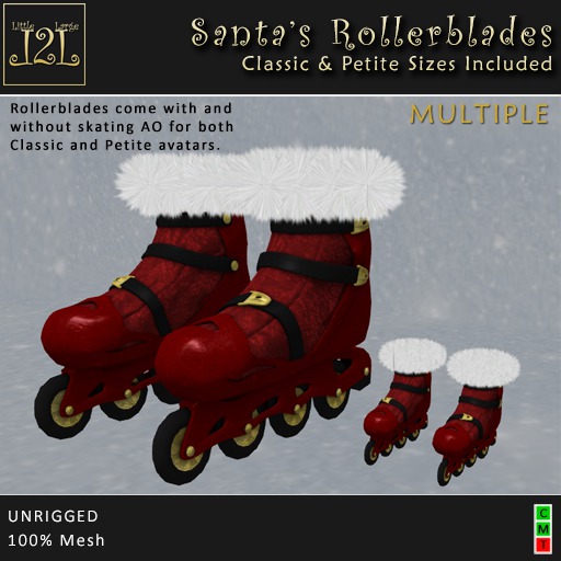 L2L Santa Rollerblades