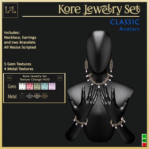 L2L Kore Jewlery Set