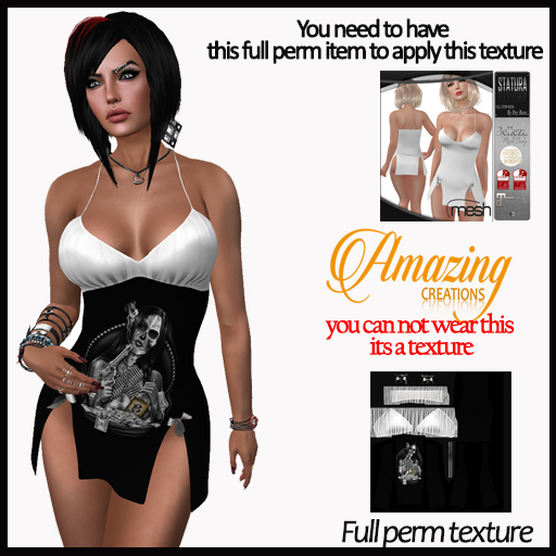 AmAzINg CrEaTiOnS Full Perm Texture- Jasmine Dress-1