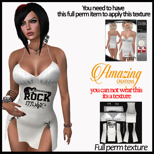 AmAzINg CrEaTiOnS Full Perm Texture- Jasmine Dress-3