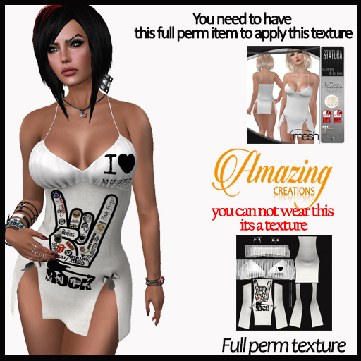 AmAzINg CrEaTiOnS Full Perm Texture- Jasmine Dress-5