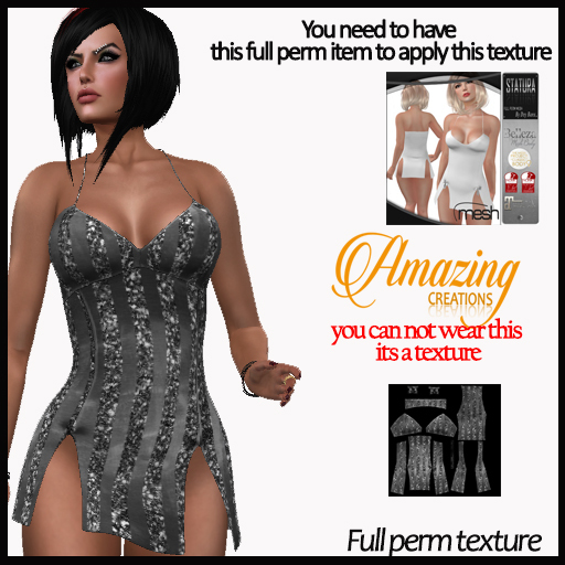 AmAzINg CrEaTiOnS Full Perm Texture- Jasmine Dress-7