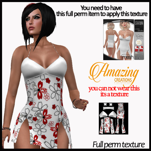 AmAzINg CrEaTiOnS Full Perm Texture- Jasmine Dress-13
