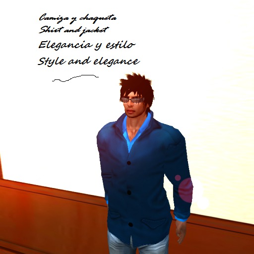 set camiza jacket elegance top