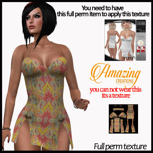 AmAzINg CrEaTiOnS Full Perm Texture- Jasmine Dress-21