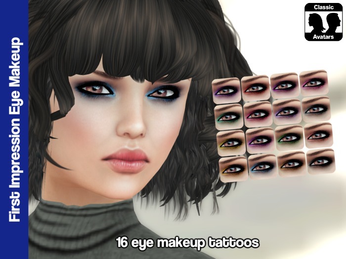 .:Glamorize:. First Impression Eye Makeup For System Avatars