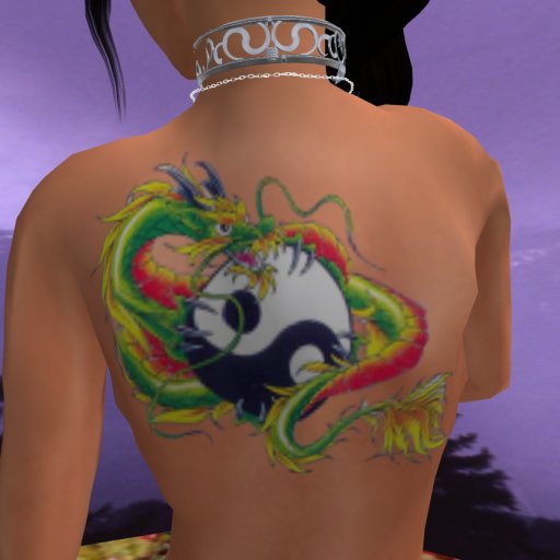 Tattoo YinYang Dragon