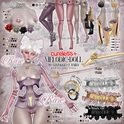 CURELESS[+] Melodic Doll / Quaver Piercing