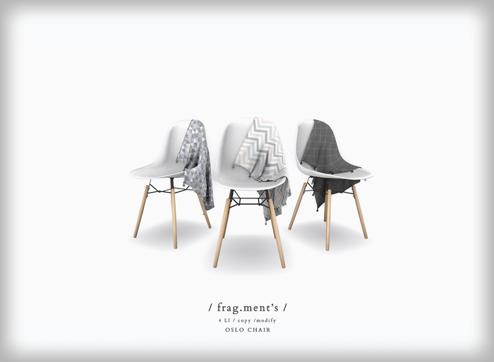 / frag.ment's / Oslo Chair Fatpack