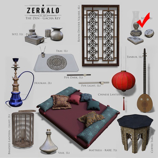 [ zerkalo ] The Den - Set1