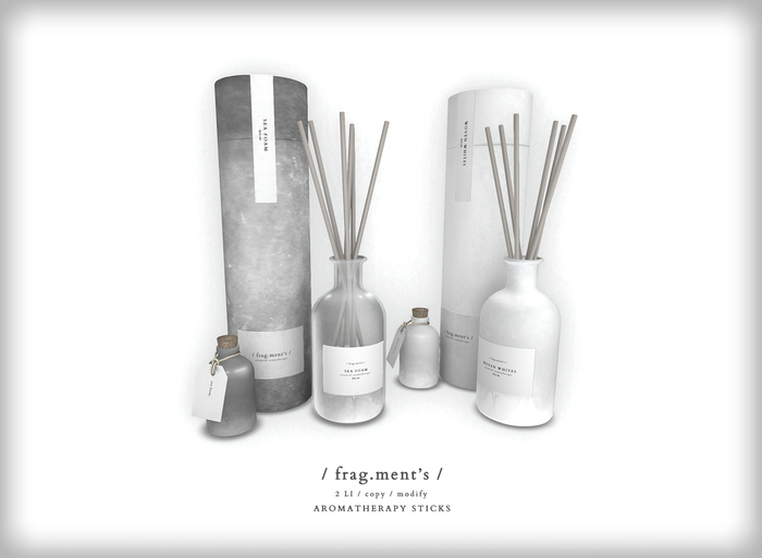 / frag.ment's / Aromateraphy Sticks (BOXED)