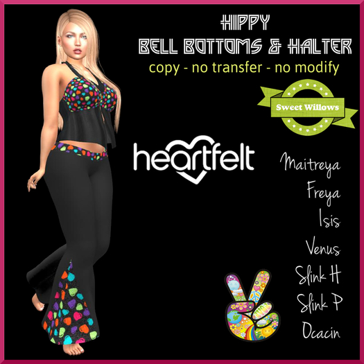 (SW) Heartfelt Hippy Outfit (boxed)