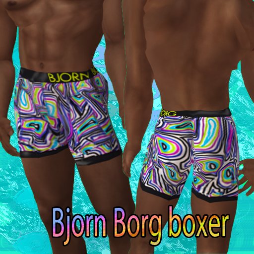 Born Borg Boxer purple paint