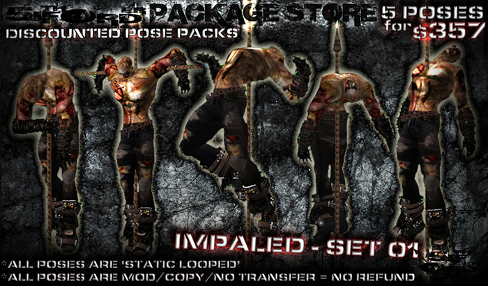 ~5ifth Pack~ 'Impaled' - SET 01