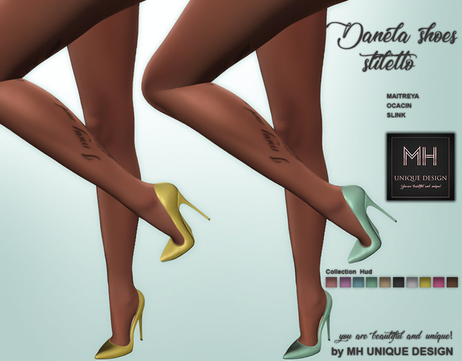 60L$ JUST A WEEK MH-Danela Stiletto Shoes Collection