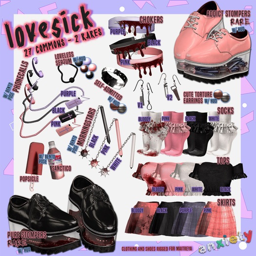 /anxiety/ LOVESICK [top_pink] MAITREYA