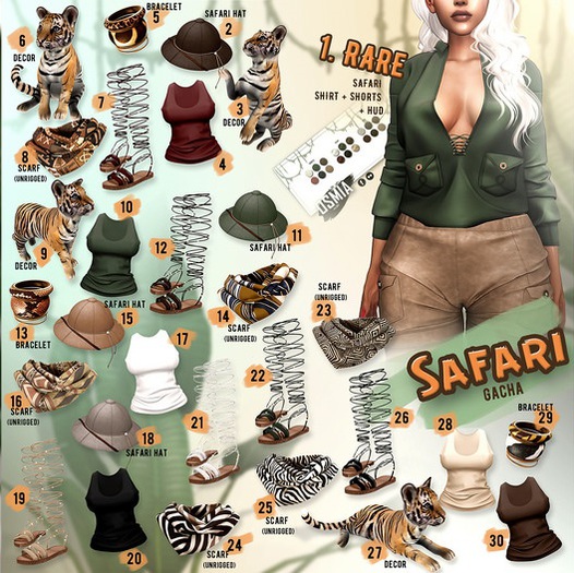OSMIA - Safari.Gacha - Freya - RARE