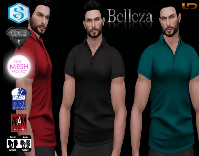 [LD MESH] BRANDEN POLO 