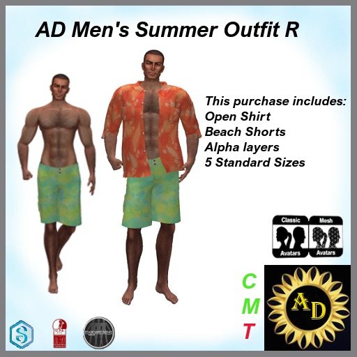 AD Men's Summer Outfit R