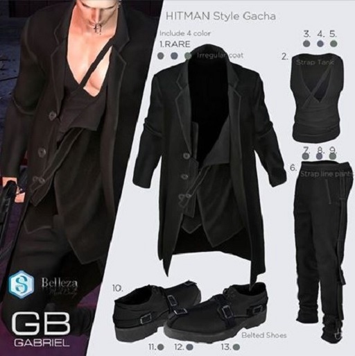 11.::GB::Belted Shoes / Gray