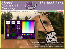 *E* Rigged/Animated Nosebag [Boxed] RH Shetland